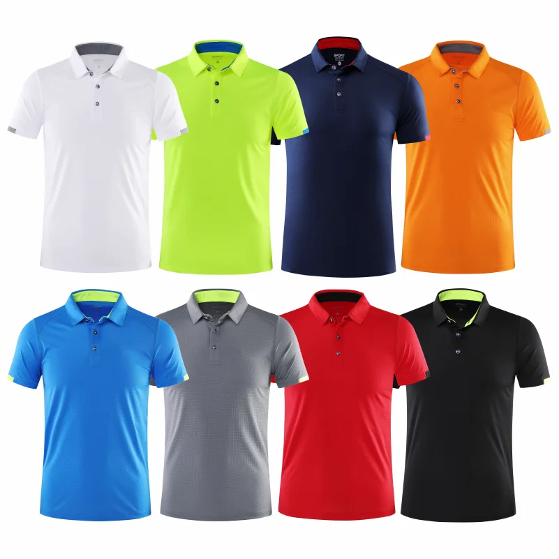 Casual Sports Quick-drying Lapel Short-sleeved POLO Shirt Cycling Suit