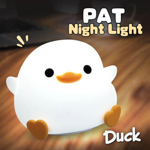 Cute Silicone Capybara Night Light Children's Gift USB Rechargeable