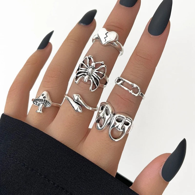 30pcs/Lot Factory Wholesale Alloy Finger Rings For Women HOT New Big