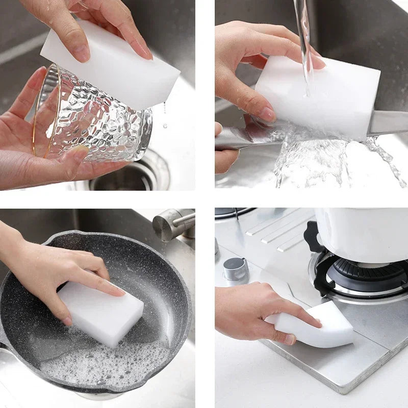 100*60*20mm Melamine Sponge Magic Sponge Eraser Melamine Sponge