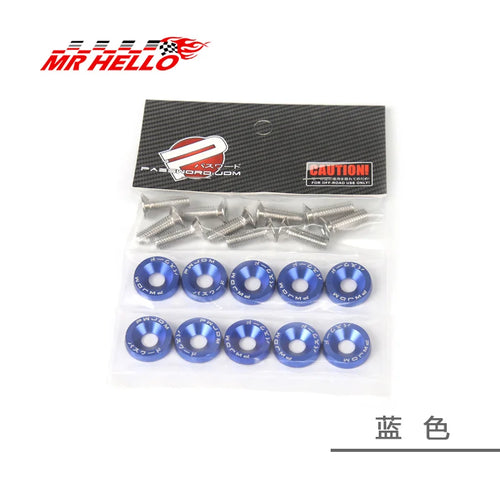 Improved Automotive Hexagonal Fasteners, Mudguard Washers, Bumper