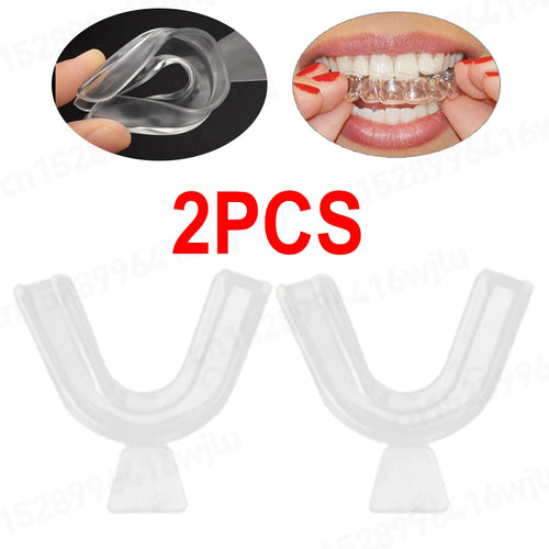2-8PCS Anti Snoring Bruxism Sleeping Mouth Guard Tray Stop Teeth
