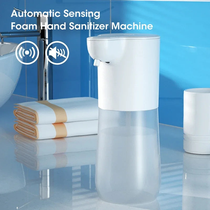 350ML Touchless Automatic Soap Foam Dispenser USB Rechargeable Foam