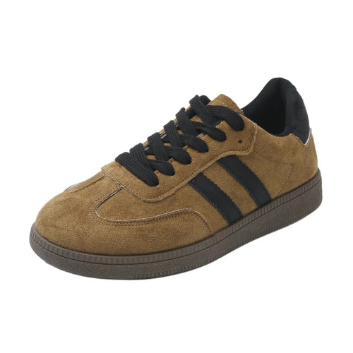 Shoes Woman 2025 Trend Casual Sneakers Comfortable Lace Up Flats