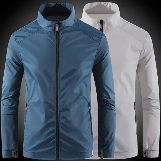 Sunscreen Coats Men's Breathable Sports Waterproof Jacket Summer UV
