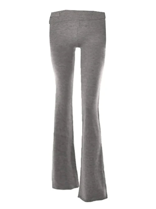 Tossy Knit Fashion 2 Piece-Set Trousers Hoodie Tracksuit Women Crop