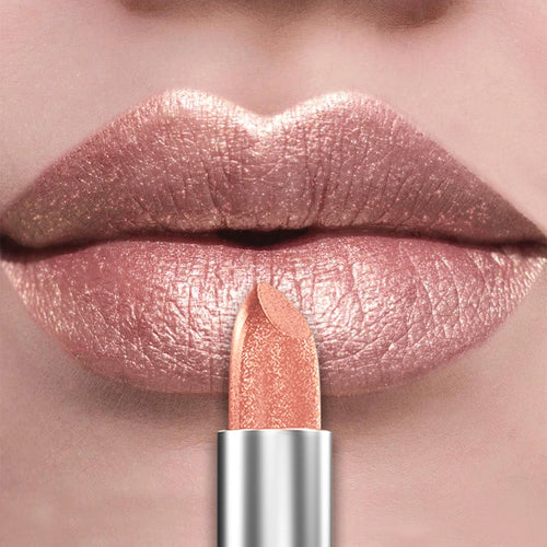 21Colors Bold & Intense Glitter Shiny Metallic Lipstick Pearlescent