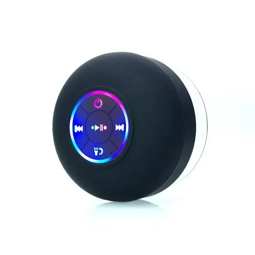 Mini Portable Bluetooth Audio IPX4 Waterproof Led Lights Bathroom