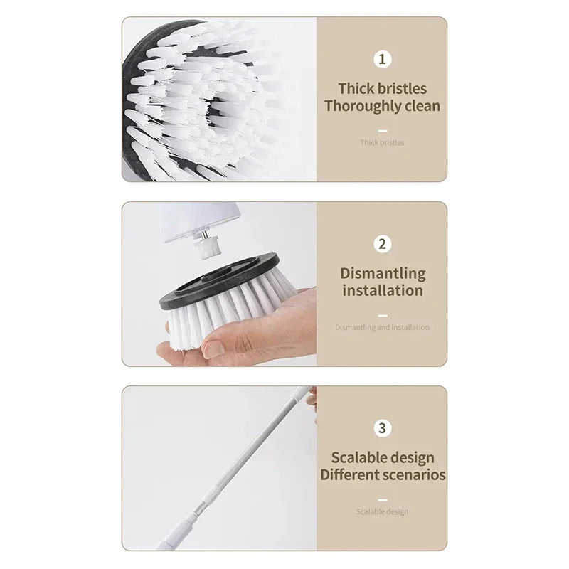 Xiaomi MIJIA 2000mAh 6-in-1 Electric Cleaning BrushWireless Electric