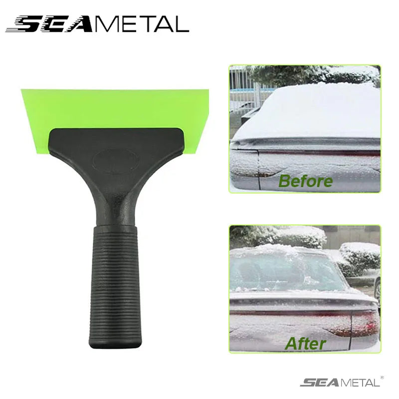 SEAMETAL Non-Scratch Soft Silicone Handy Squeegee Car Water Window