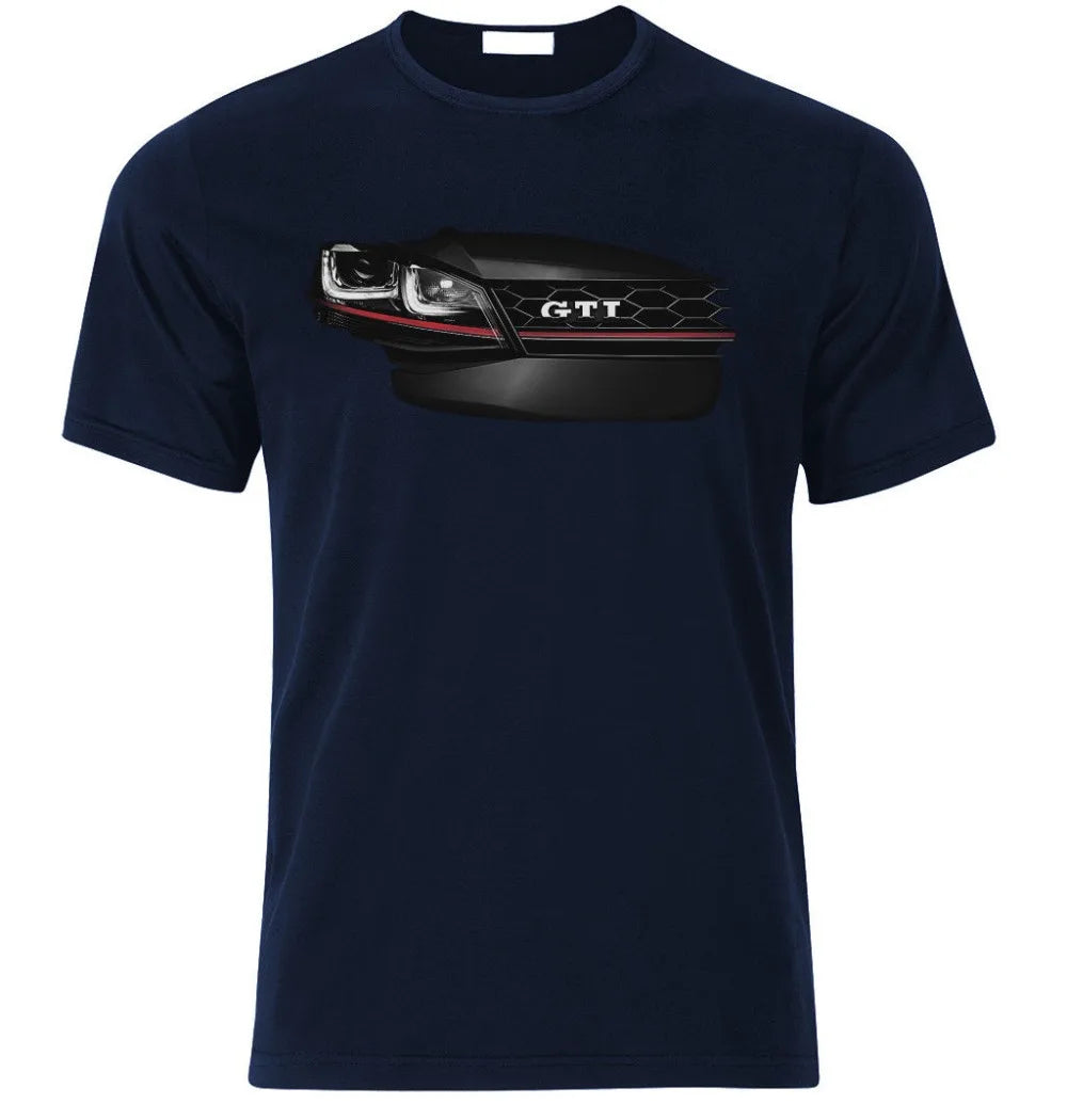 Fashion GTI MK7 GOLF LED VII GT Fans T-Shirt Japanese Car Fans Summer