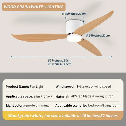 Led 6-Speed High Wind Ceiling Fan Ceiling Fan Light Strip Modern