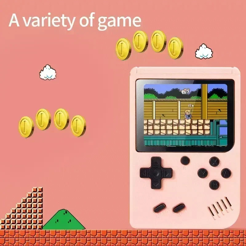 8-Bit Video Game Console 3.0 Inch LCD Retro Portable Mini Game Player
