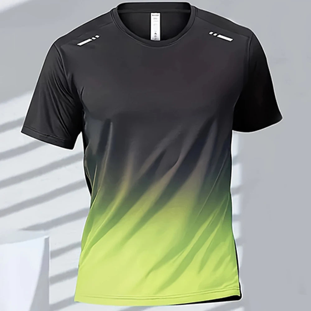 Men’ s T-Shirt Badminton Top Quick Drying Men's Boxing Training Sport