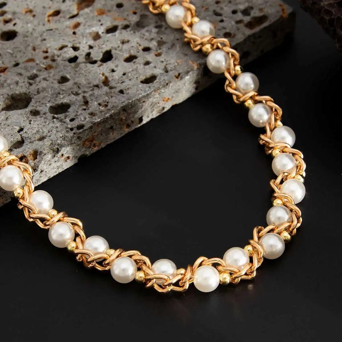 Ingemark Punk Imitation Pearl Trousers Hipster Pant Jean Keychain Ring