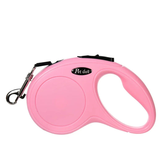 Pet Dog Leash for Small Medium Dogs Cats Walking Automatic Retractable Extending Puppy Solid Roulette Chihuahua Bulldog Supplies
