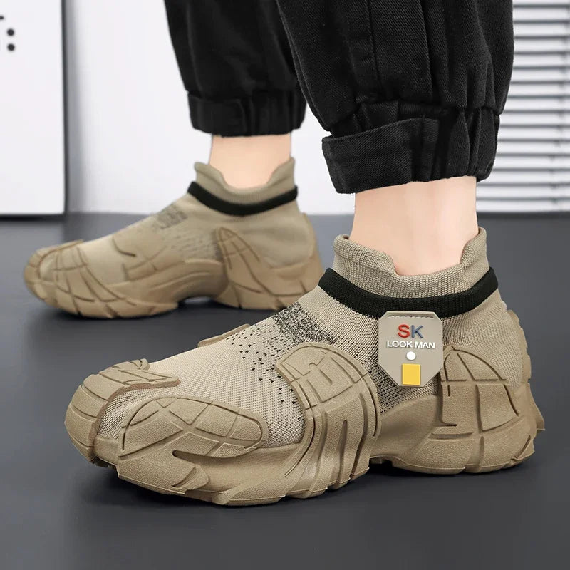 Men Walker School Hunting Snow Boots Luxury Brand High Quality High