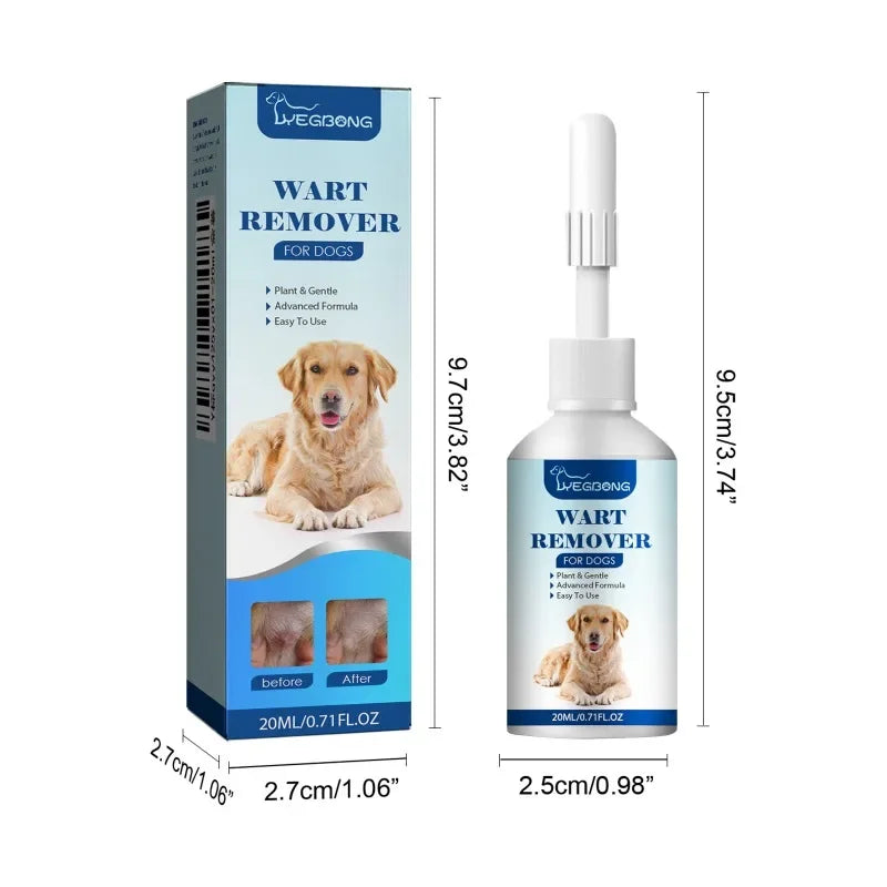 Pet Wart Remover for Dog Cleaning, Removing Granulation Warts,