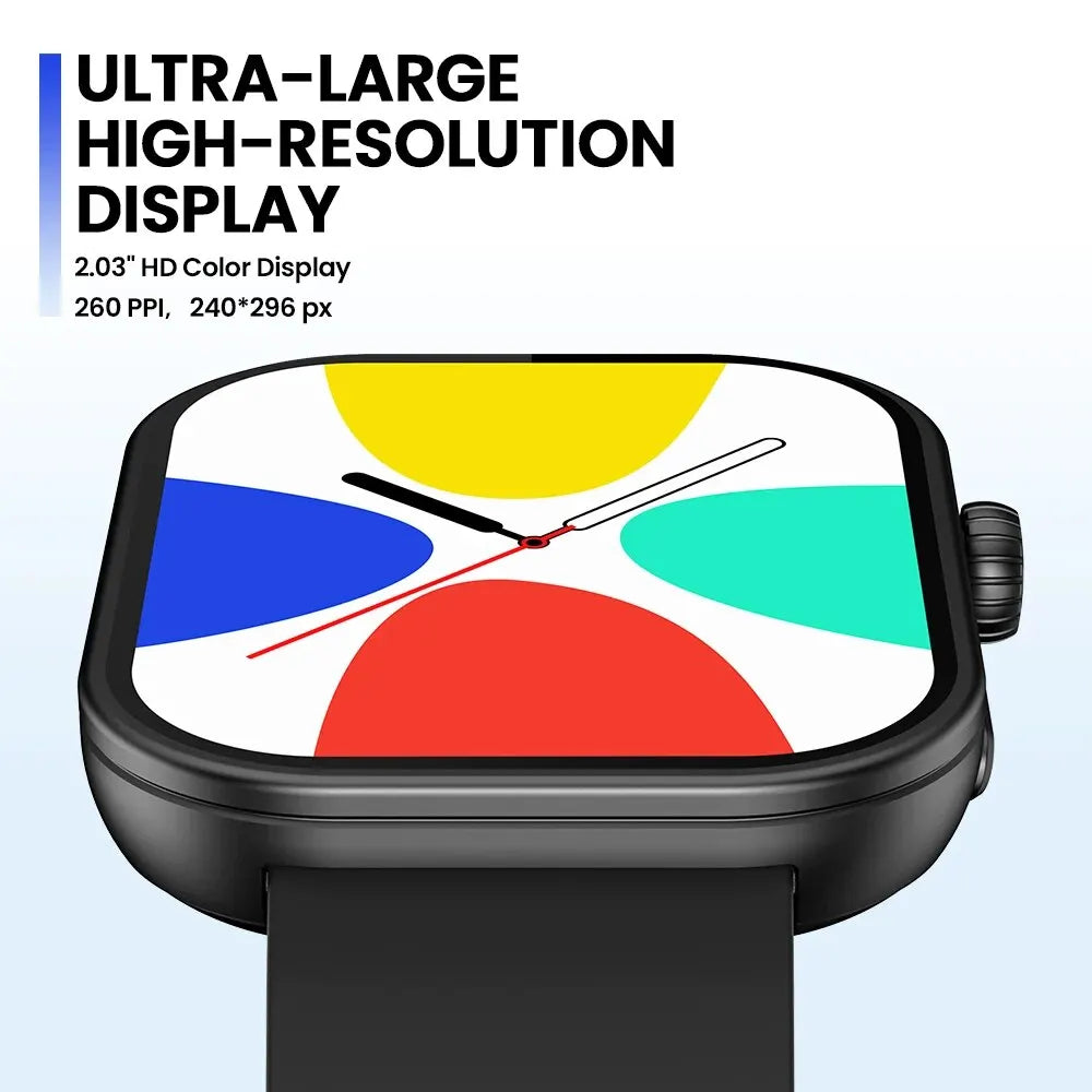 New Zeblaze Btalk Plus Voice Calling Smartwatch 2.03'' HD Color