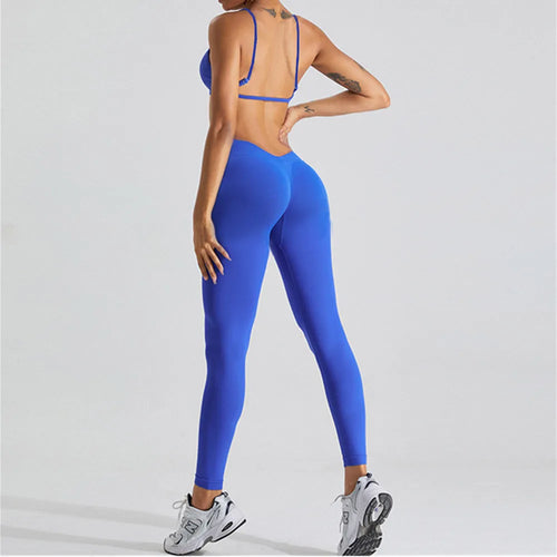 S-XL 1/2PCS Sport Bra Yoga Set Gym Suit V back Shorts Women Tracksuit