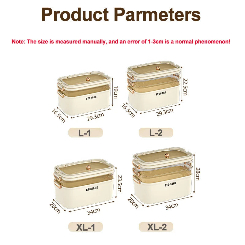 3/4 Layers Large Capacity Family Medicine Organizer Storage Box