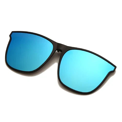 Polarized Clip on Sunglasses Men Photochromic Car Driver Goggles Night