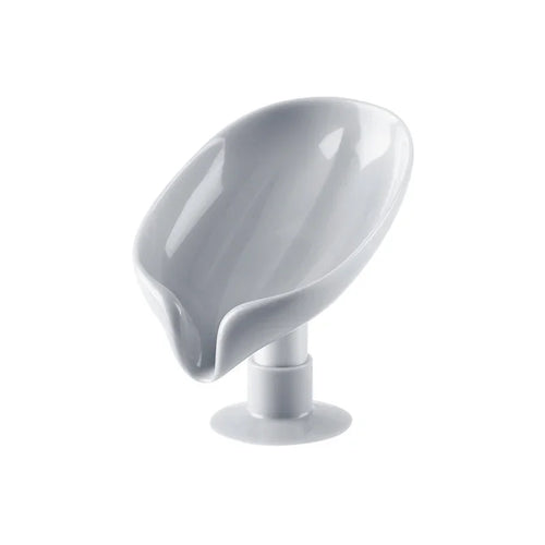 Suction Cup Soap dish For bathroom Shower Portable Leaf Soap Holder