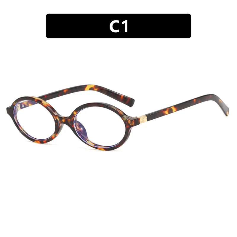 Vintage Oval Sunglasses NEW Women Luxury Brand Designer Small Oval