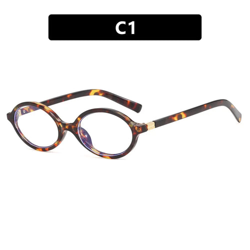 Vintage Oval Sunglasses NEW Women Luxury Brand Designer Small Oval