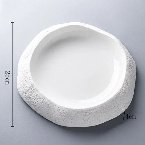 Ceramic Dinner Plate Restaurant Salad Plate Pasta Plates Sushi Dish