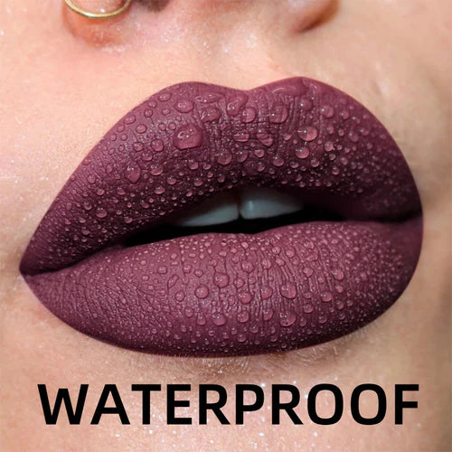 19 colors Matte Velvet Lip Gloss Waterproof Liquid Lipstick Nude Black