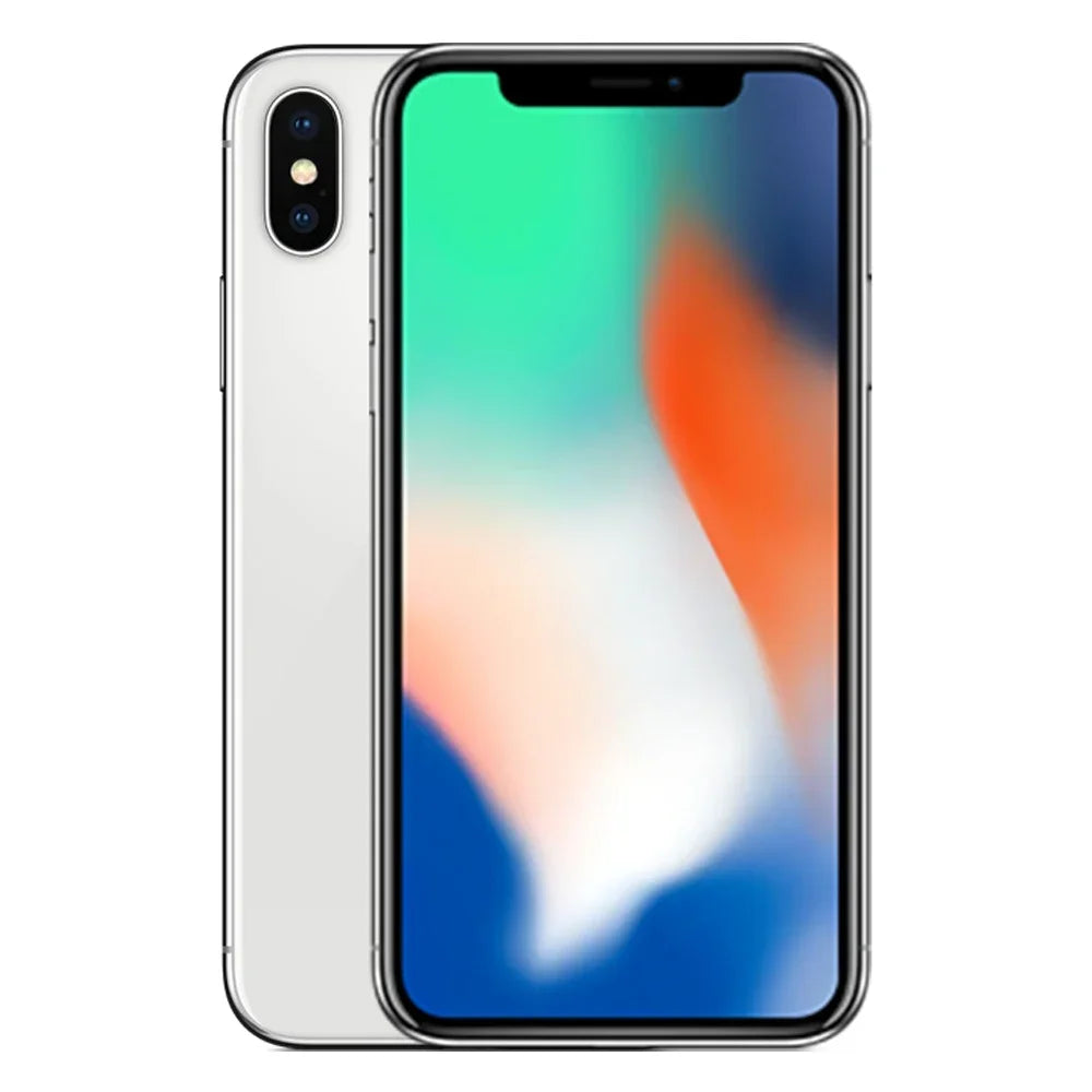 Original iPhone X 4G Mobile Phone FACE ID 3GB RAM 64GB/256GB ROM OLED 5.8" 12MP+7MP A11 Bionic Hexa Core IOS iphone x