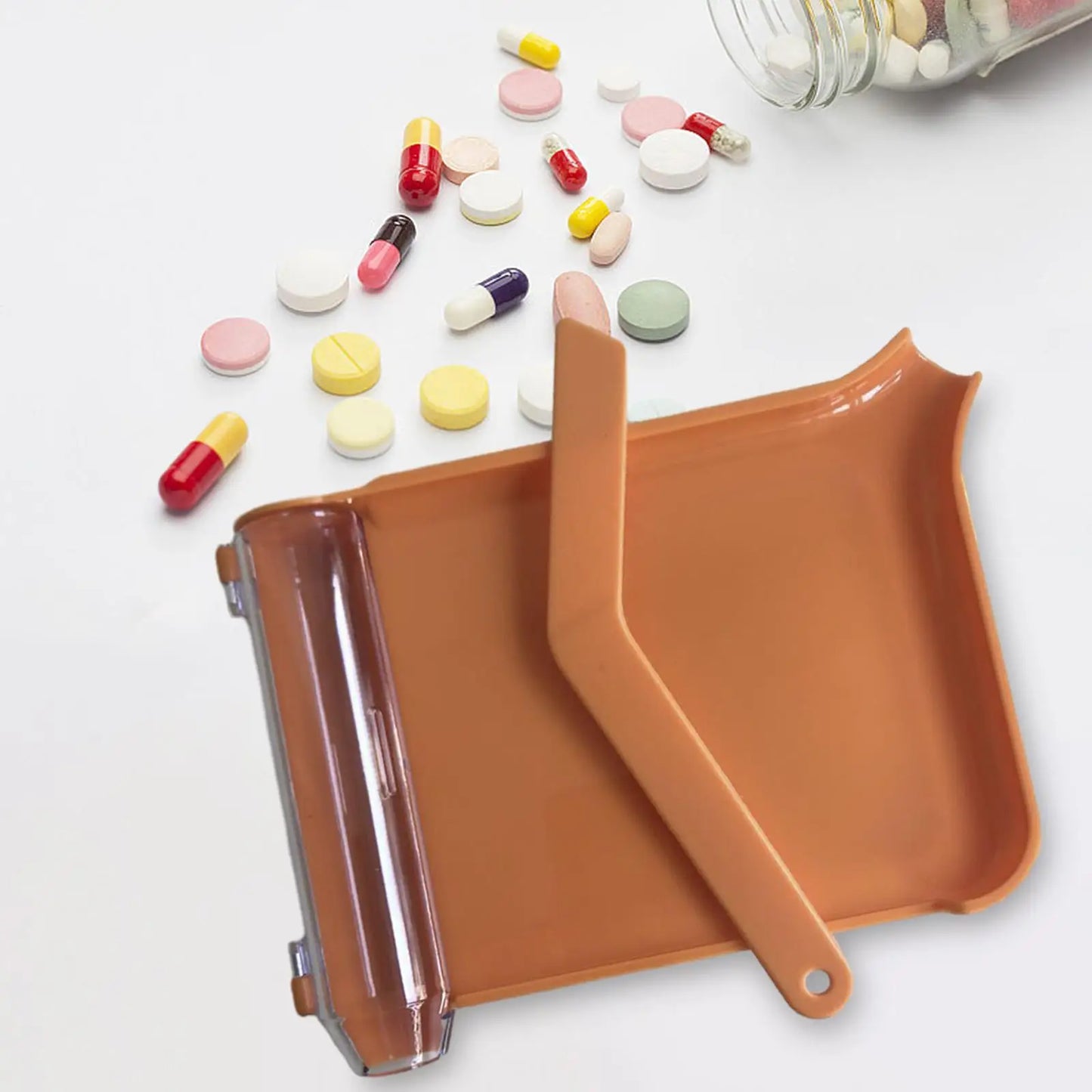 Pill Counting Tray Convenient Sturdy Dispensing Tray Reusable Pill