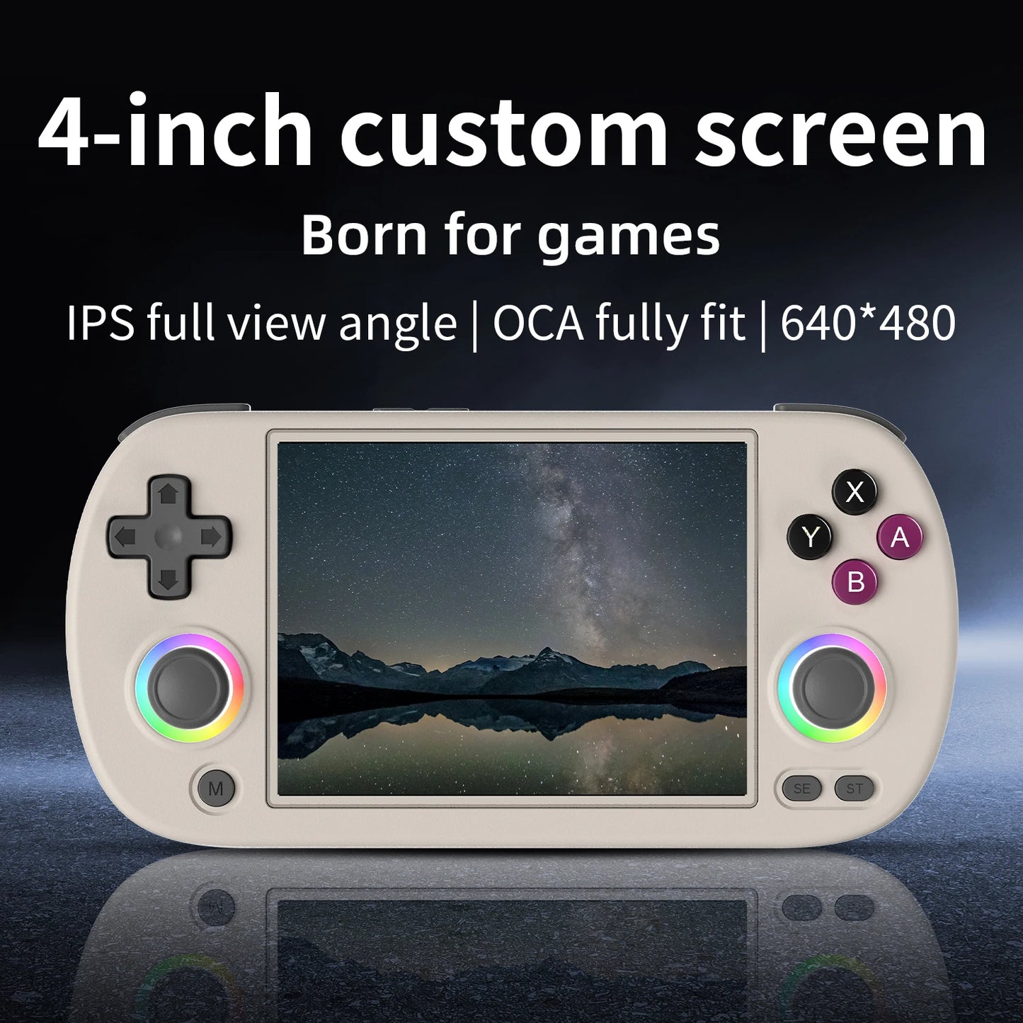 ANBERNIC RG40XX H Handheld Game Console 4.0-in 640*480 IPS Screen