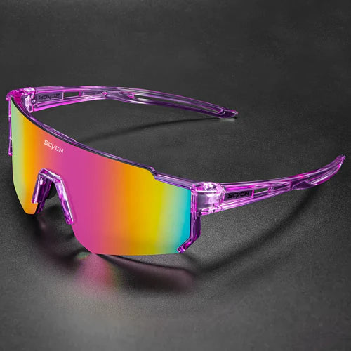 SCVCN New Outdoor Cycling Sunglasses Men Road Driving Bike Glasses