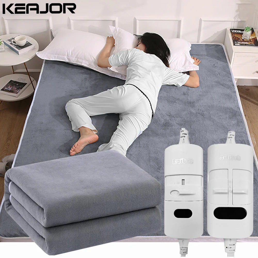 Electric Blanket 220V Thicker Automatic Thermostat Electric Heating