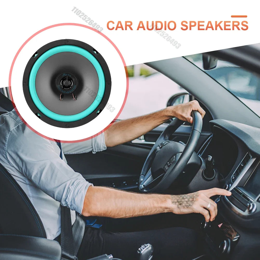 Car Speakers 4/5/6 Inch 100/160W HiFi Coaxial Subwoofer Universal