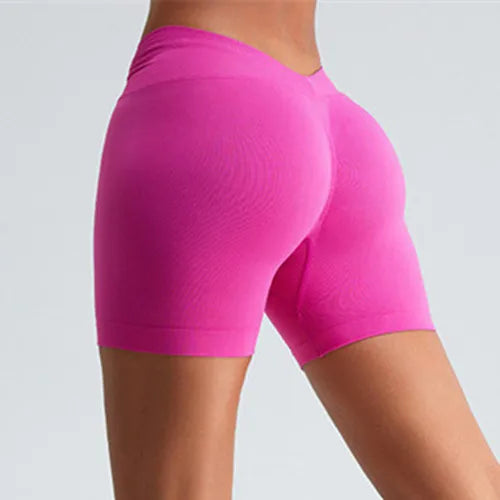 S-XL 1/2PCS Sport Bra Yoga Set Gym Suit V back Shorts Women Tracksuit
