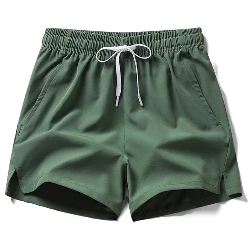 New Mens Fitness Lightweight Sweatpants Summer Casual Pockets Shorts