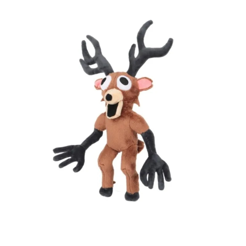 New 38cm 99 Nights In The Forest Deer Plush Toys Movie Stuffed Animals Deer Toy Fans Birthday Gifts Toys for Kids Halloween Gift