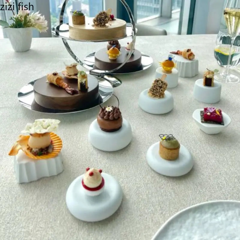 Creative Special-shaped Dessert Plate Restaurant Kitchen Tableware
