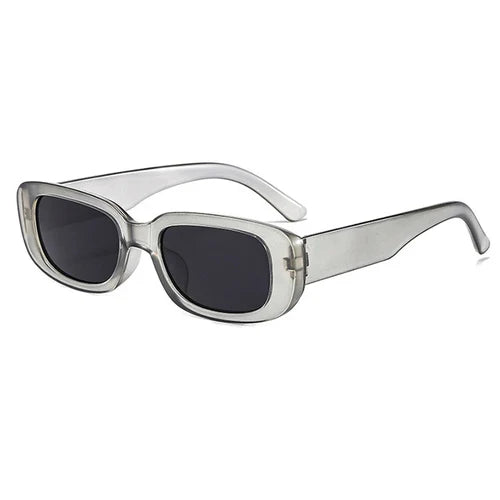Rectangle Fashion Sunglasses For Women Men Retro Vintage UV400 Sun