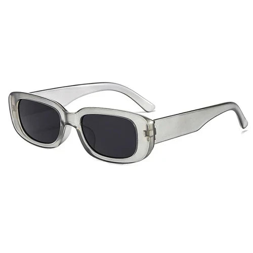Rectangle Fashion Sunglasses For Women Men Retro Vintage UV400 Sun