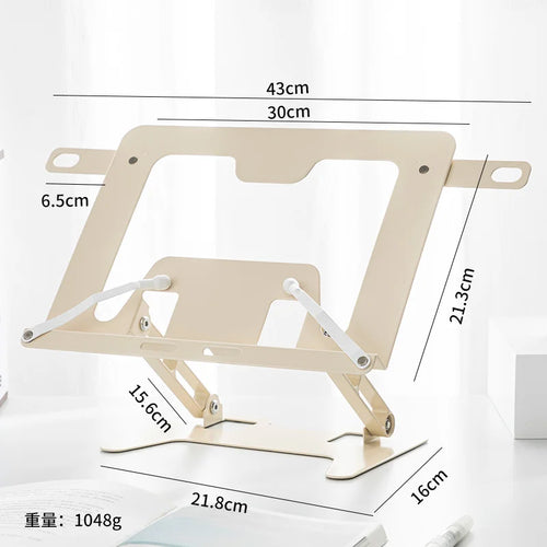 Multifunction Laptop Holder Reading Stand - Extendable Adjustable Book