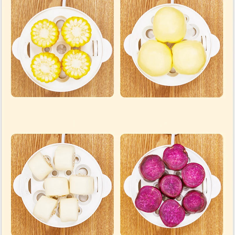 Multifunctional Egg Boiler Electric Egg Steamer Cooking Breakfast
