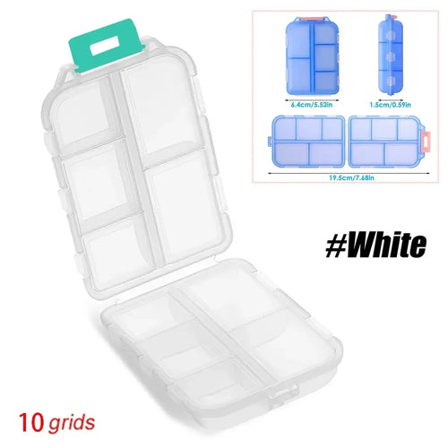 Travel Pill Organizer Portable Pocket Pharmacy Pill Box - Small Pill