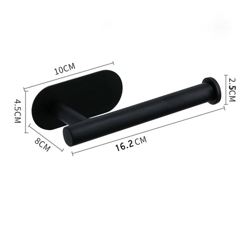 Stainless Steel Paper Towel Holder for Bathroom Kitchen No Punch Wall