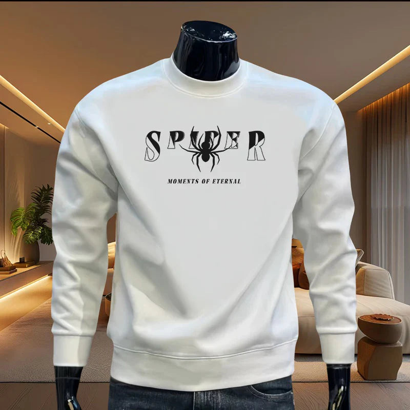 New Autumn Men Graphic Sweatshirts Hoodied Long Sleeve T-shirt Cotton
