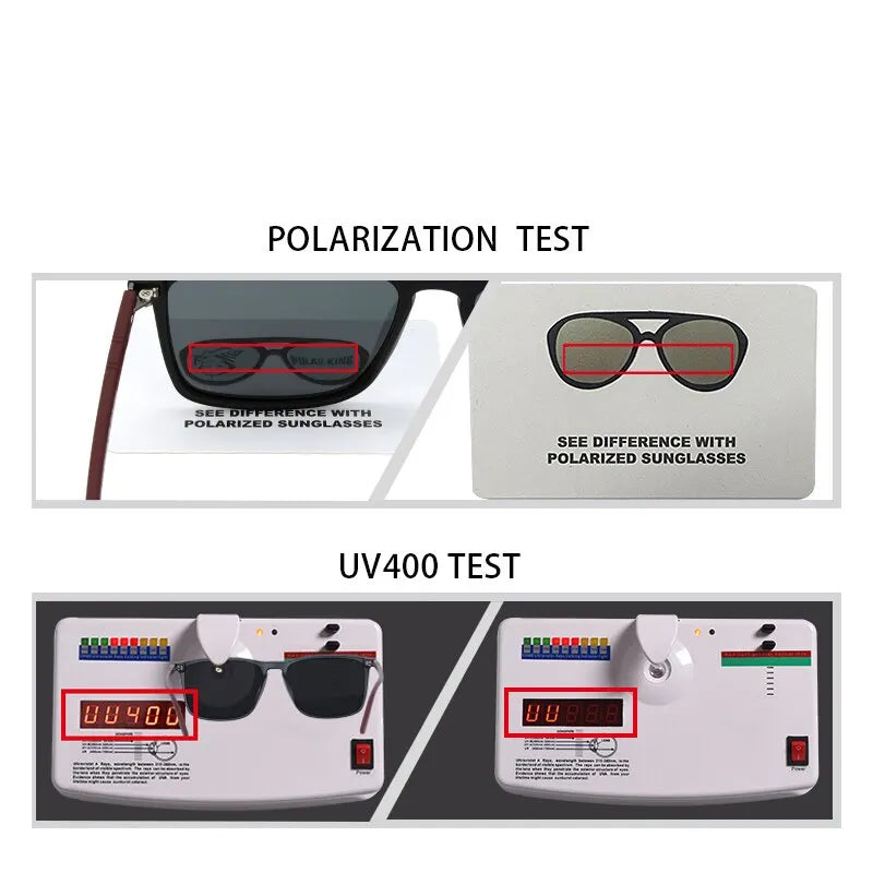Polarking New Luxury Polarized Sunglasses Men Driving Shades Male Sun
