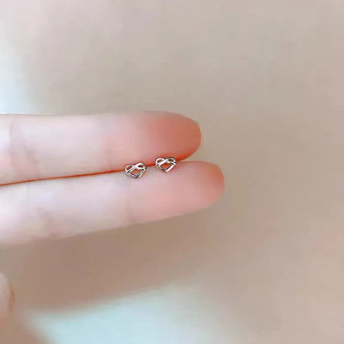New Minimalism Earring 925 Silver Needle Allergic Protection Mini